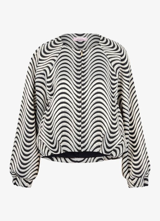 Studio Anneloes Luun bomberjack met print
