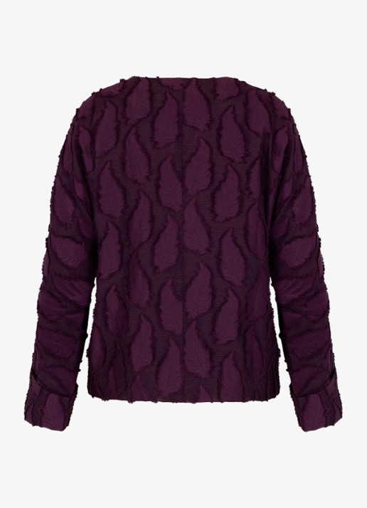 Studio Anneloes Madison top met print - achterkant 5 bruin