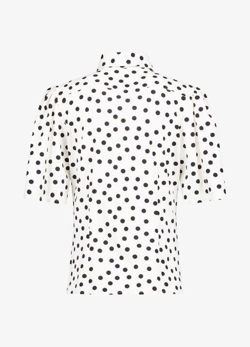Studio Anneloes Poppy dot blouse met vlindermouwen