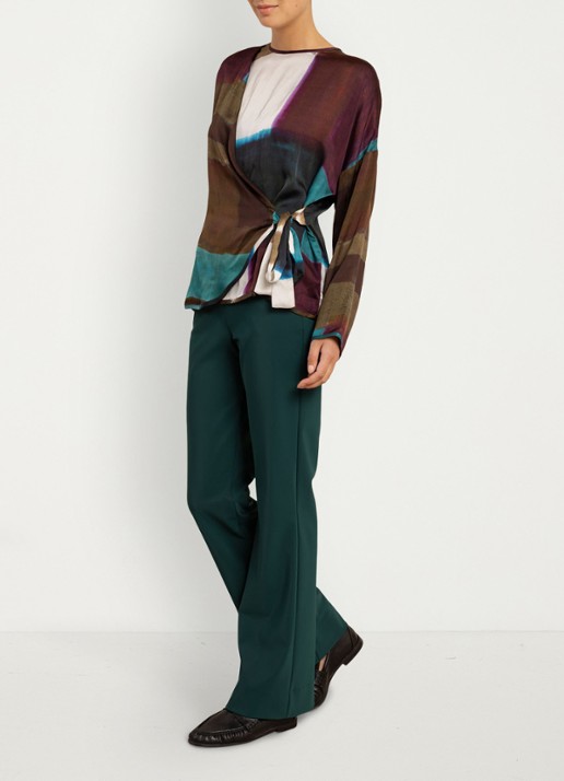 Studio Anneloes Raye top met tie-dye dessin - voorkant 5 multicolor