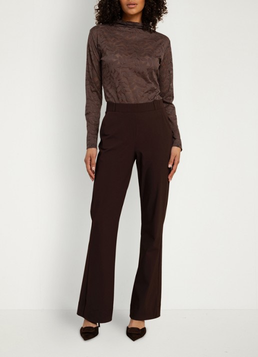 Studio Anneloes Reagan lace top - voorkant 6 mosgroen