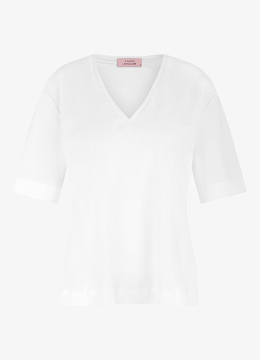 Studio Anneloes Roller T-shirt van travelstof - voorkant 3 wit