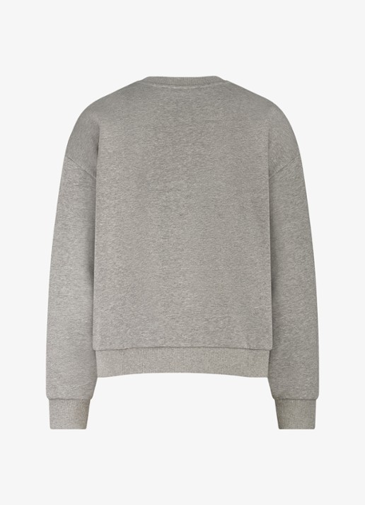 Studio Anneloes Sweater met print - achterkant 2 grijsmele
