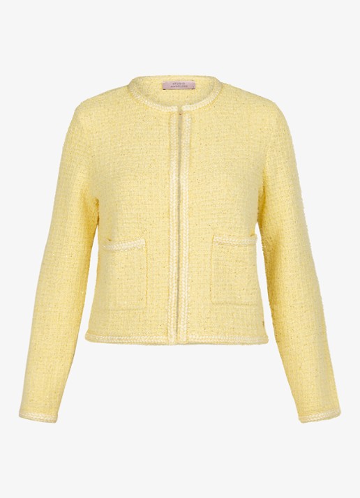 Studio Anneloes Xana blazer met tweed-look