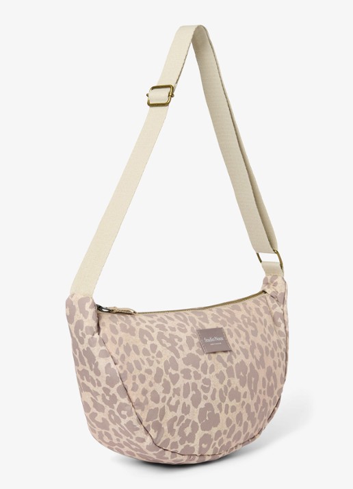 Studio Noos Crossbodytas met print - detail 3 beige
