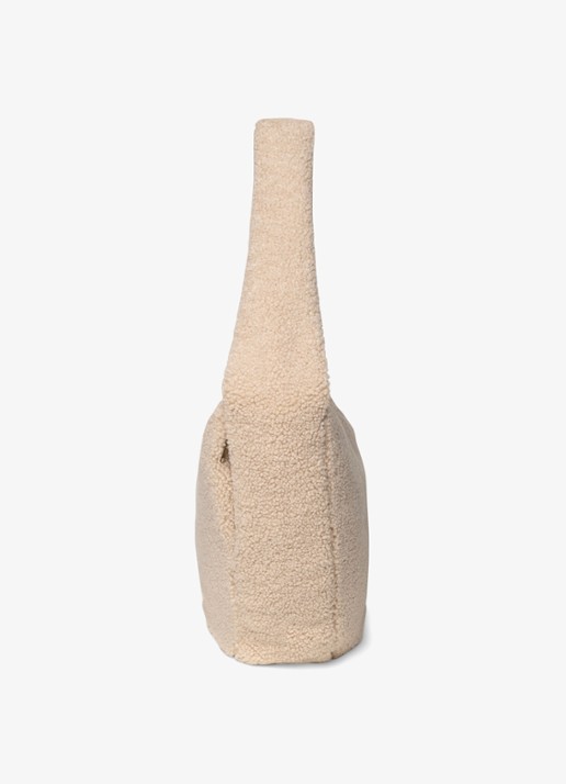 Studio Noos Crossbodytas van teddy - detail 2 beige