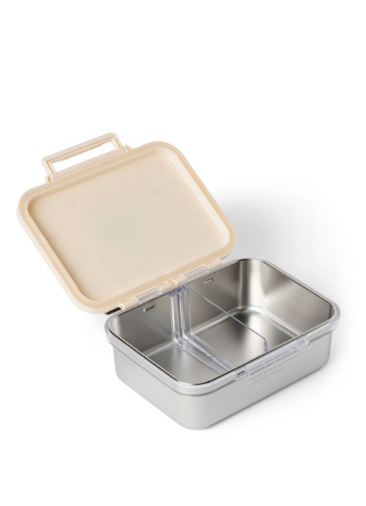 Studio Noos Lunchbox met print - achterkant 3 beige