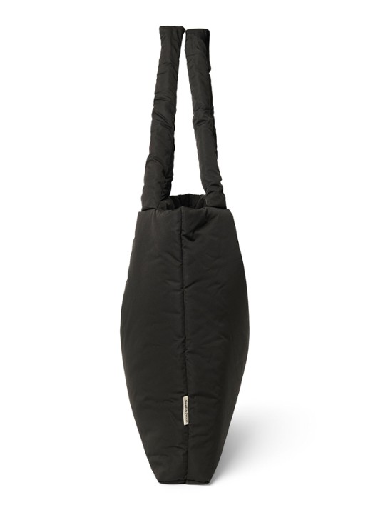 Studio Noos Puffy Mom-Bag met logo - detail 4 zwart