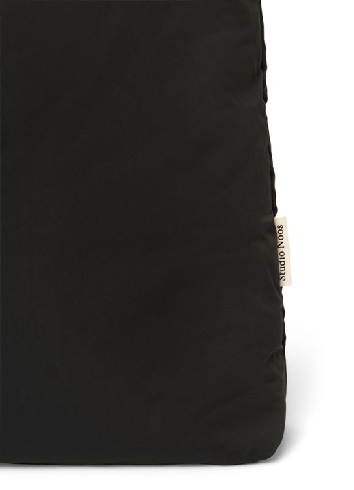 Studio Noos Puffy Mom-Bag met logo - detail 5 zwart