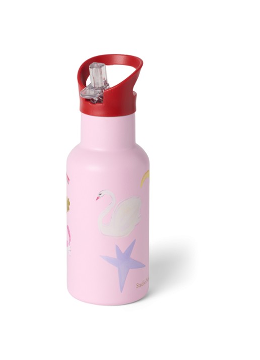 Studio Noos Waterfles met print 35 cl - detail 3 paars