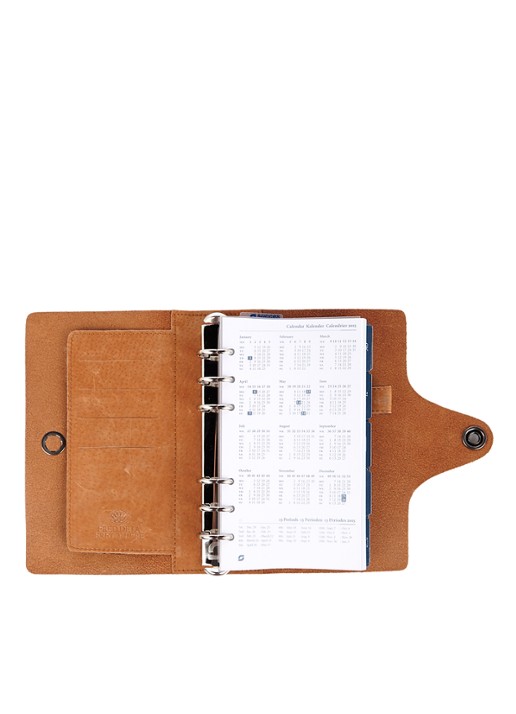 Succes Old Classic A6 agenda 2018 - detail cognac