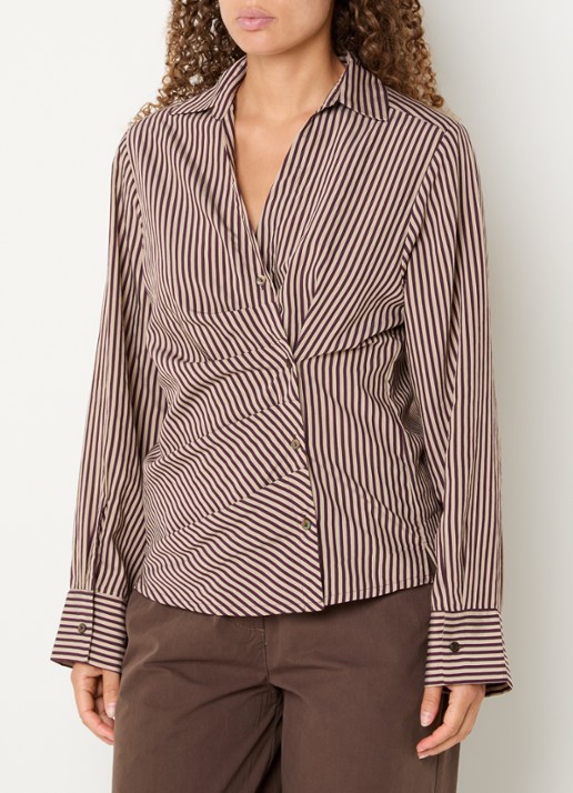 Summum Blouse met streepprint