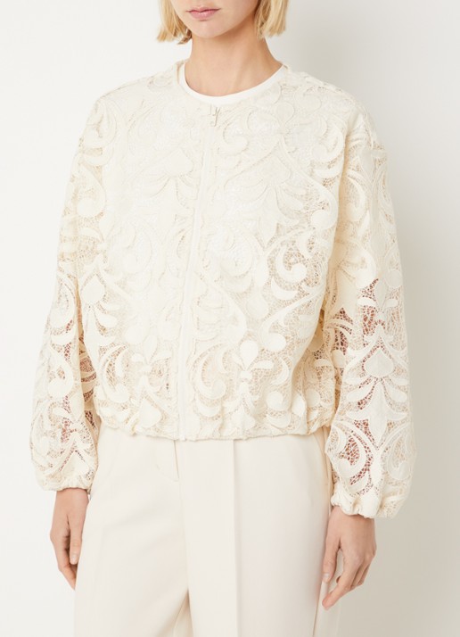 Summum Lace bomberjack van kant