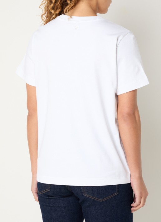 Summum T-shirt met ronde hals - achterkant 2 wit