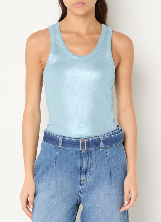 Summum Tanktop met metallic finish