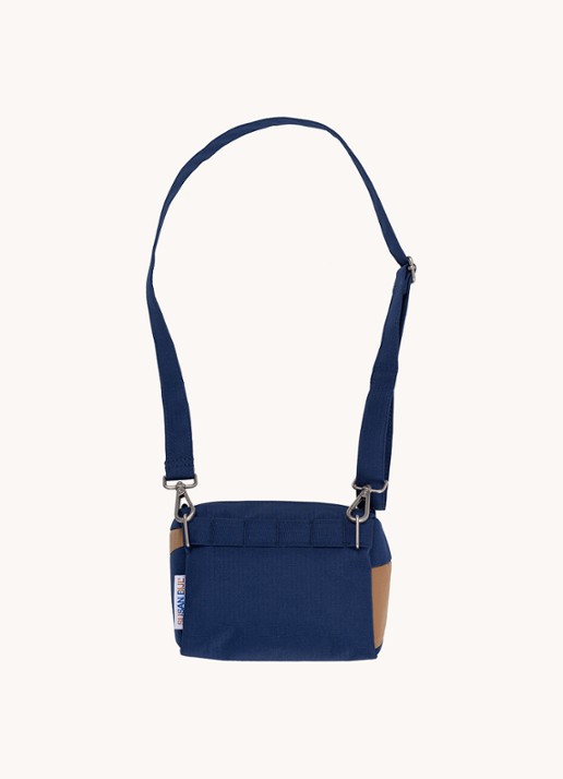 SUSAN BIJL Bum Bag Medium crossbodytas met waterafstotende coating - voorkant 2 indigo