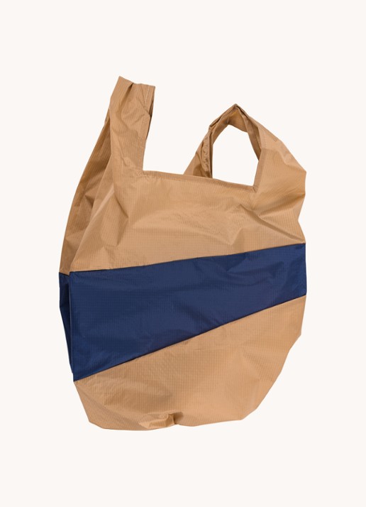 SUSAN BIJL Shopping Bag waterafstotende shopper  - voorkant 3 camel