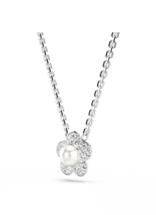 Swarovski 2026 Capsule ketting met kristal   - detail 3 zilver