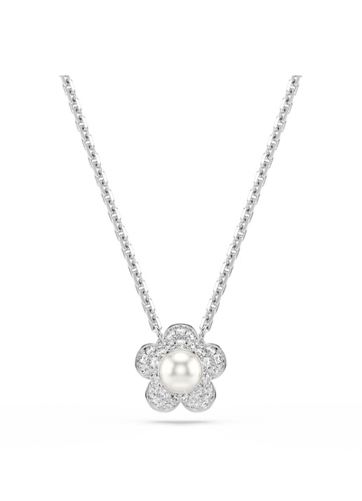 Swarovski 2026 Capsule set van ketting en oorstekers - detail 4 zilver