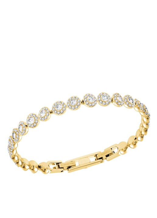 Swarovski Angelic armband met kristal - detail goud
