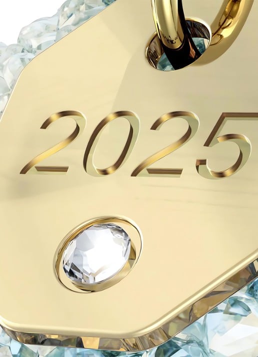 Swarovski Annual Edition 2025 kersthanger - detail 2 goud