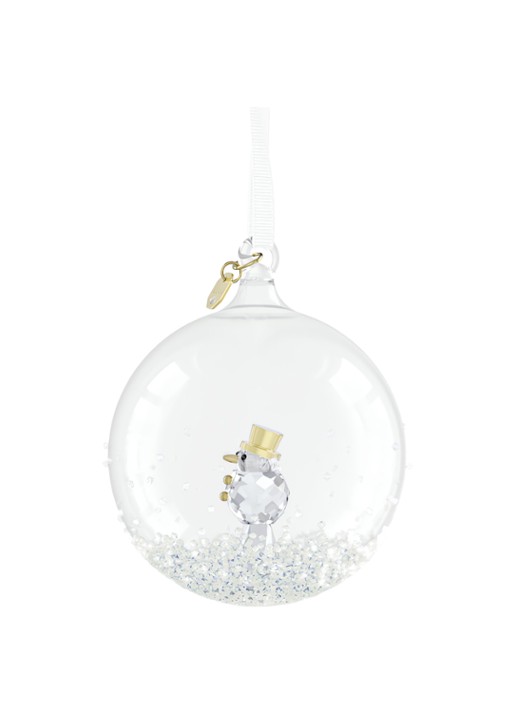 Swarovski Annual Edition: kerstbal ornament 2026 - detail 2 transparant