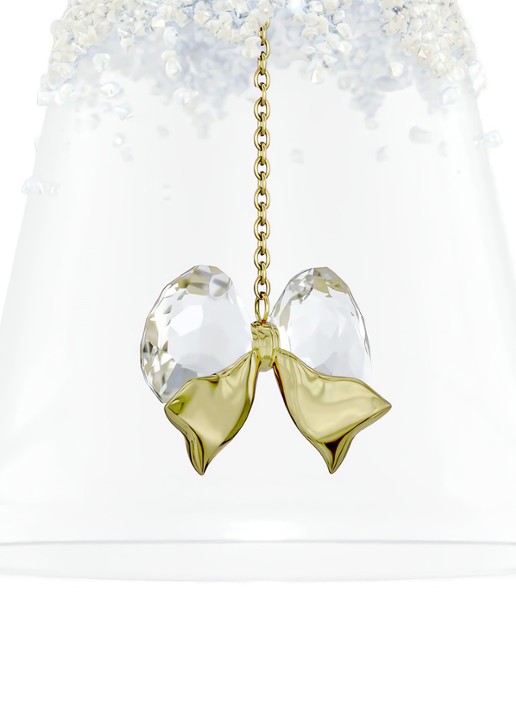 Swarovski Annual Edition: kerstklok ornament 2026 - detail transparant