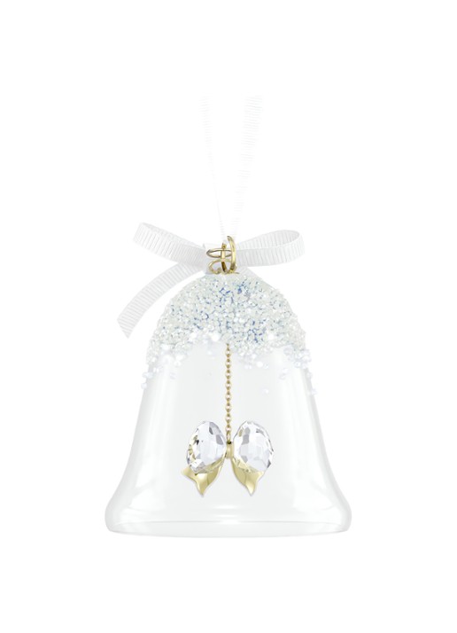 Swarovski Annual Edition: kerstklok ornament 2026 - detail 3 transparant