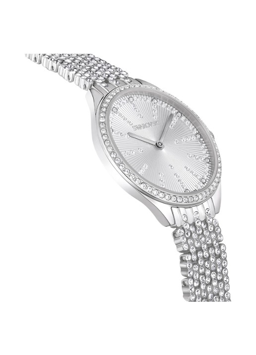 Swarovski Attract horloge met kristal 5644062 - detail 6 zilver