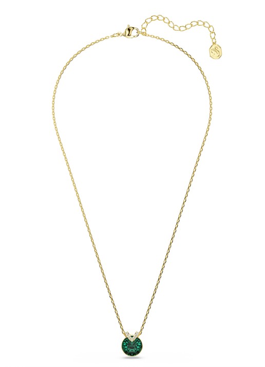 Swarovski Bella ketting met kristal - detail 2 goud