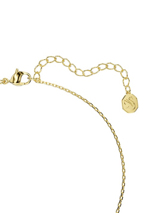 Swarovski Bella ketting met kristal - detail 4 goud