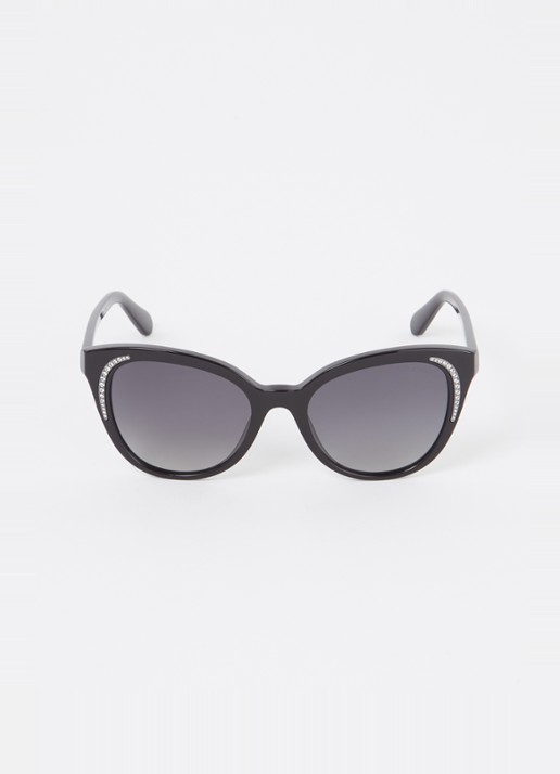 Swarovski Cat Eye zonnebril gepolariseerd SK6031 - detail 3 zwart