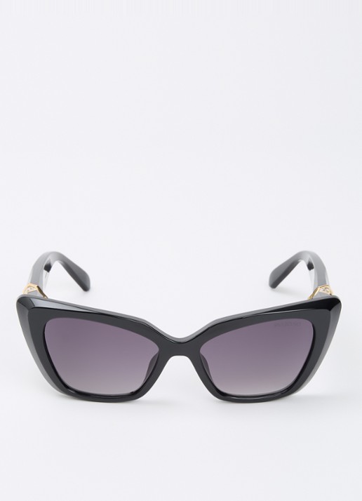 Swarovski Cat Eye zonnebril SK6047 - detail 2 zwart