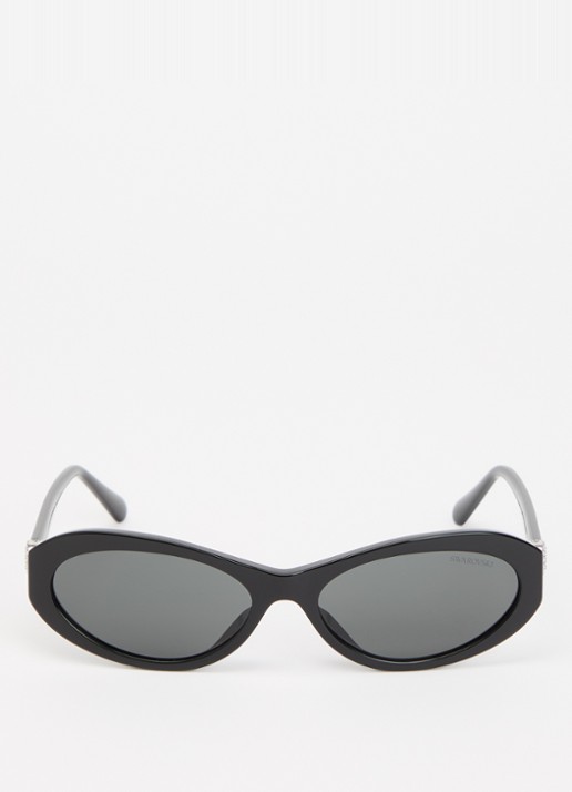 Swarovski Cat Eye zonnebril SK6069U - detail zwart