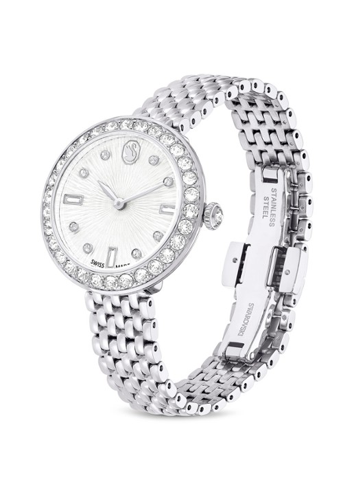 Swarovski Certa horloge 5673022 - detail zilver