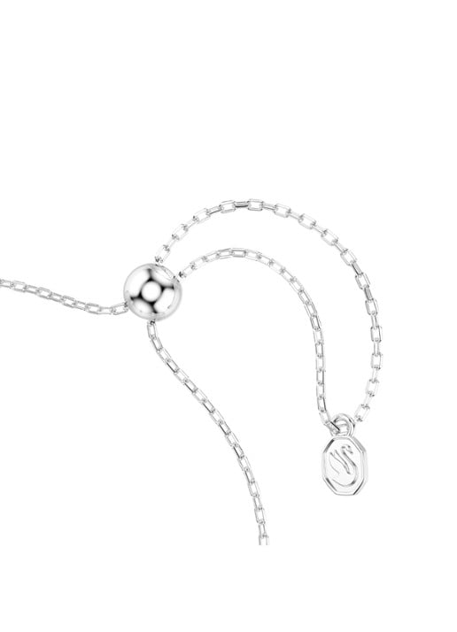 Swarovski Chroma armband met kristal - detail 2 zilver