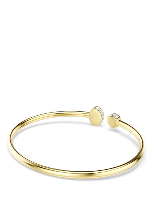Swarovski Chroma bangle met kristal  - detail 4 goud