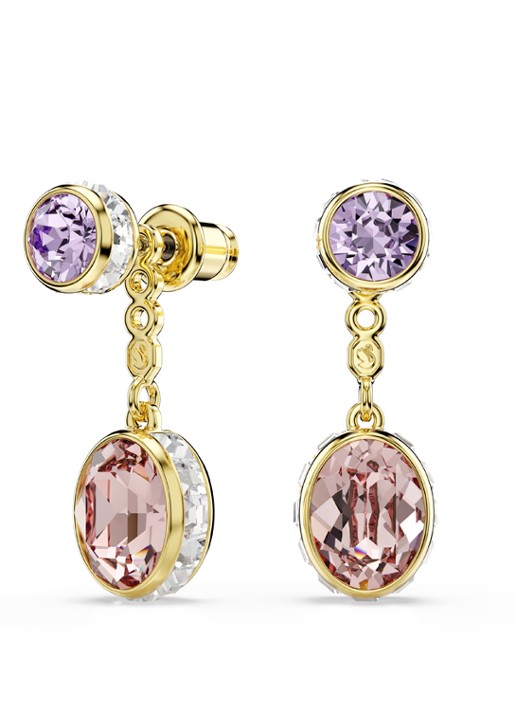 Swarovski Chroma oorstekers met kristal