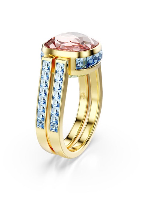 Swarovski Chroma ring verguld 50 - detail 4 goud