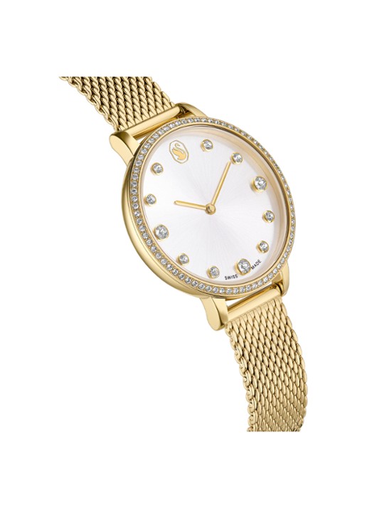 Swarovski Clarica horloge 5740823 - detail 5 goud