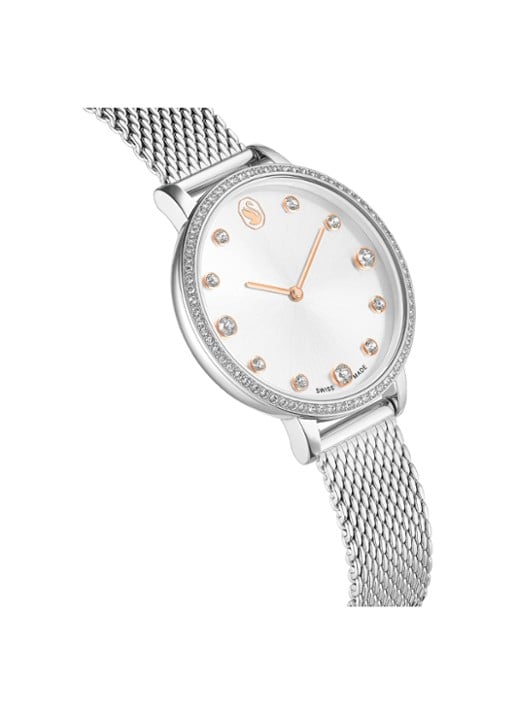 Swarovski Clarica horloge 5740971 - detail 5 zilver