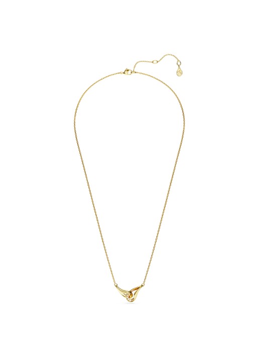 Swarovski Classica ketting verguld  - detail 2 goud