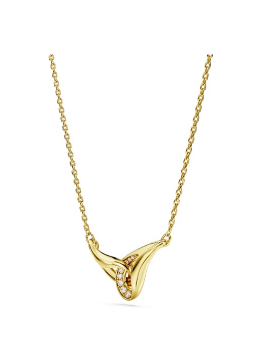 Swarovski Classica ketting verguld  - detail 3 goud