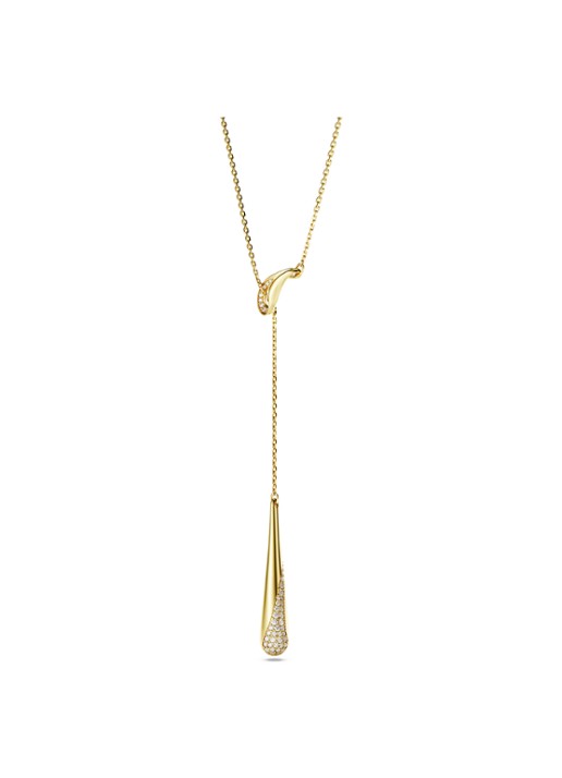 Swarovski Classica ketting verguld - detail 2 goud