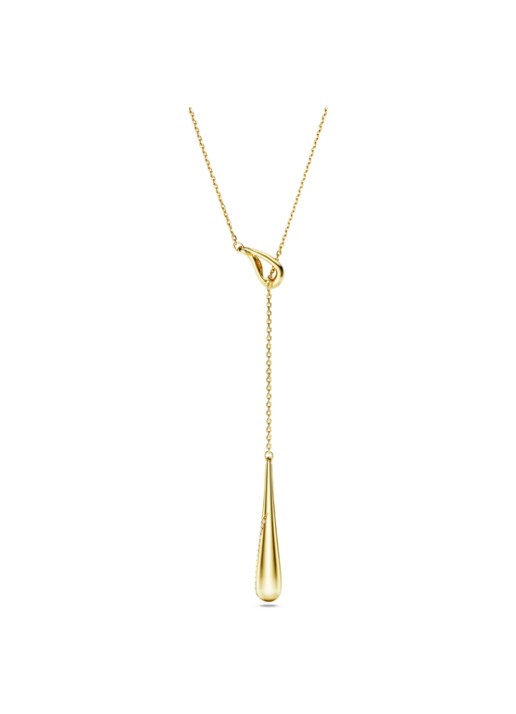 Swarovski Classica ketting verguld - detail 4 goud