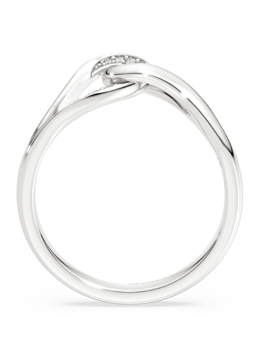 Swarovski Classica ring met kristal 52 - detail 3 zilver