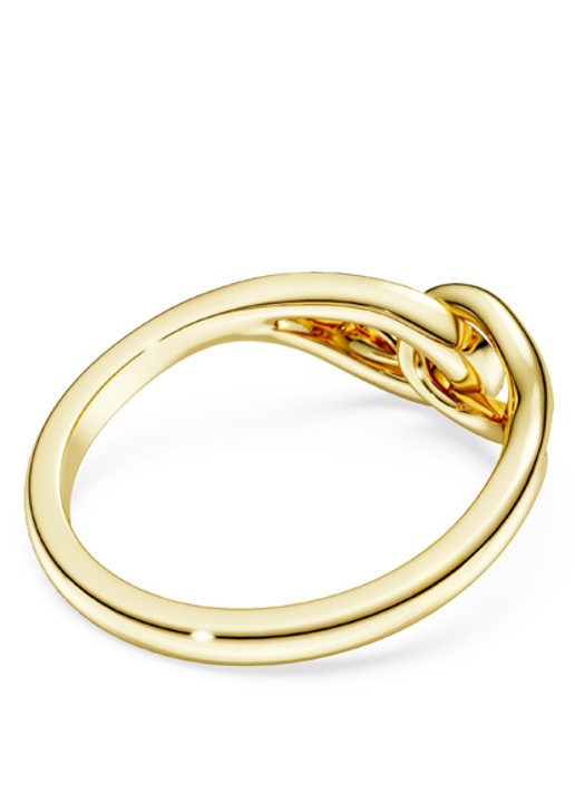 Swarovski Classica ring verguld 55 - detail 3 goud