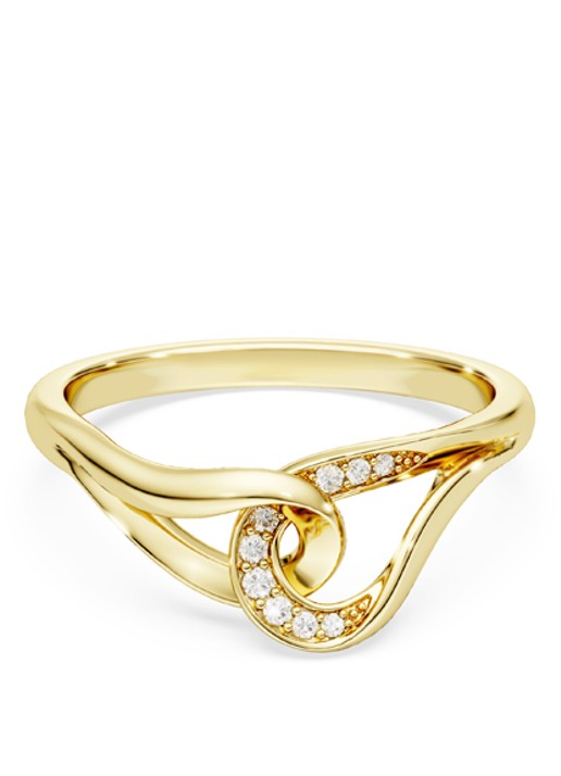 Swarovski Classica ring verguld 58