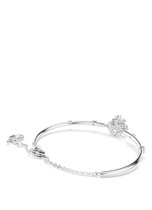 Swarovski Constella bangle met kristal - detail 4 zilver