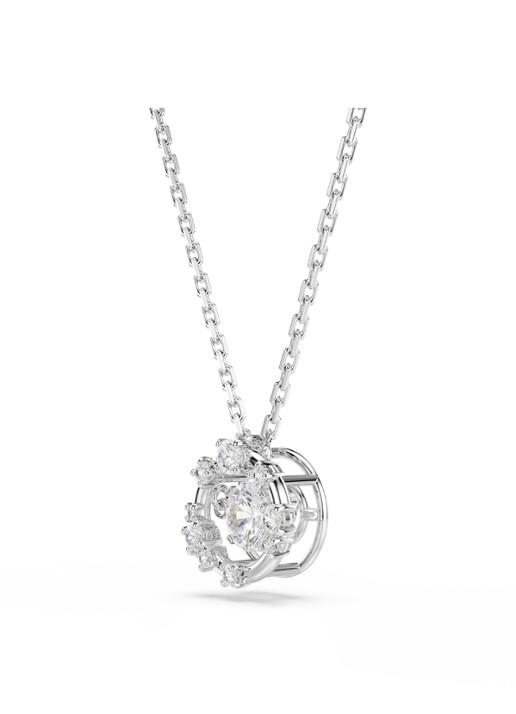 Swarovski Constella ketting met kristal - detail 2 zilver